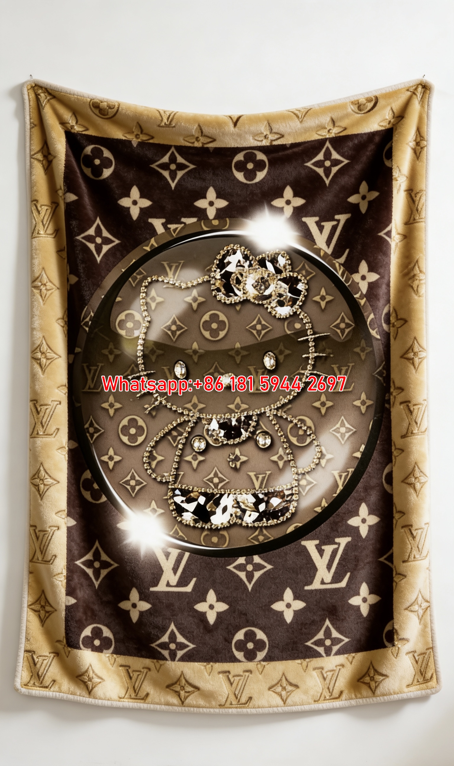 LV Hello Kitty Jewel LV Crystal Kitty IMG_3326